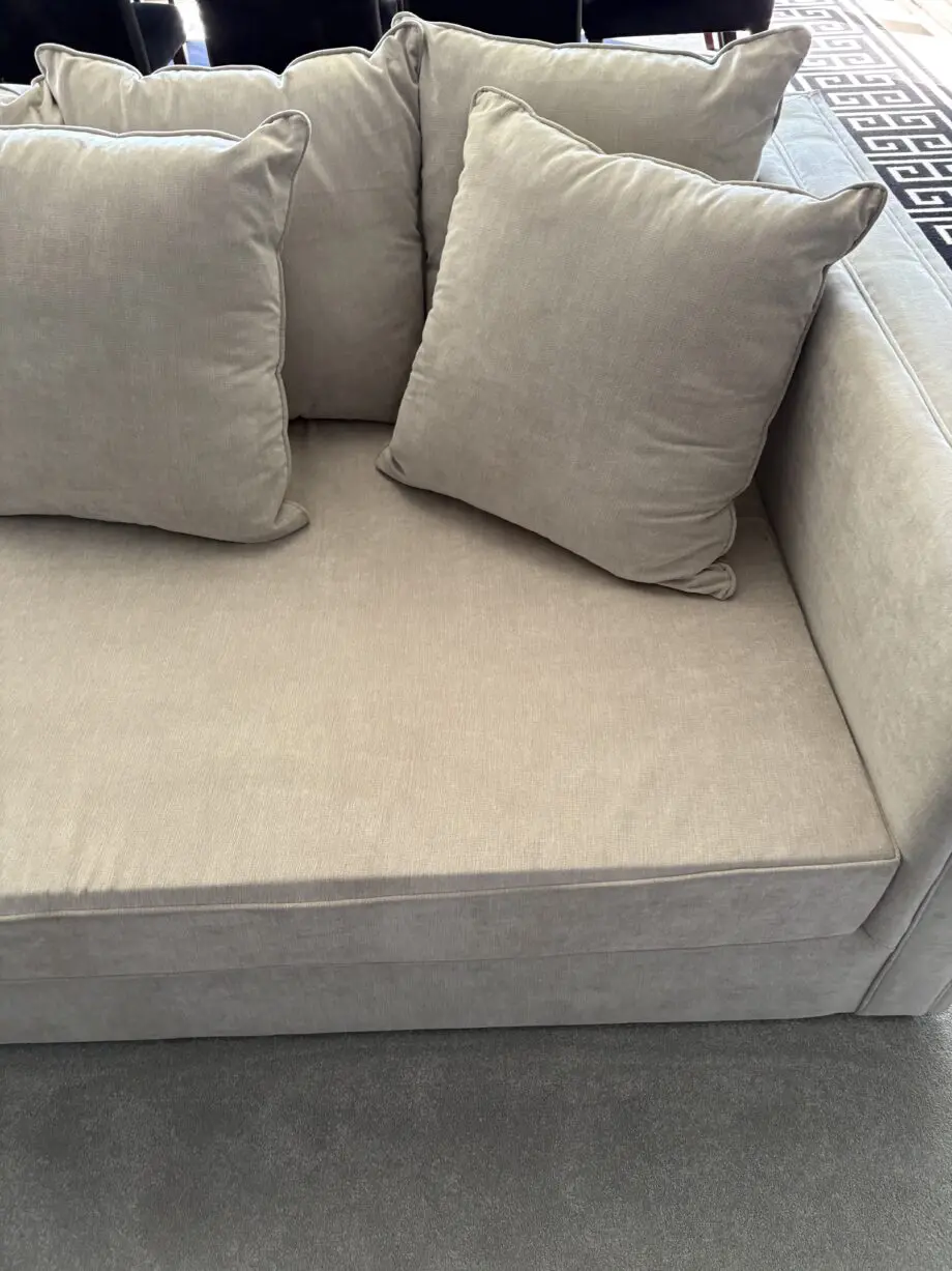 Grey corner sofa