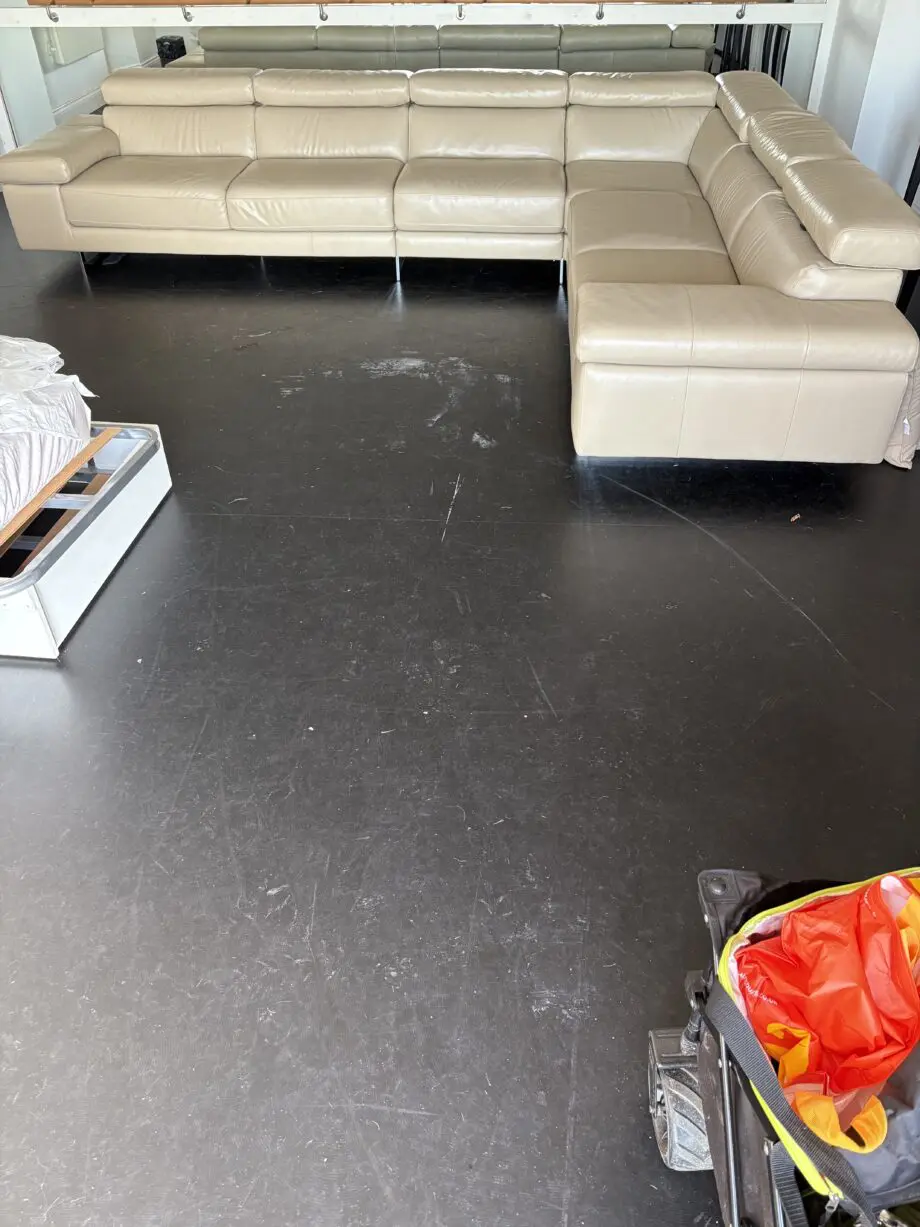 Cream corner sofa