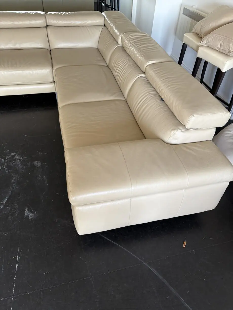 Cream corner sofa