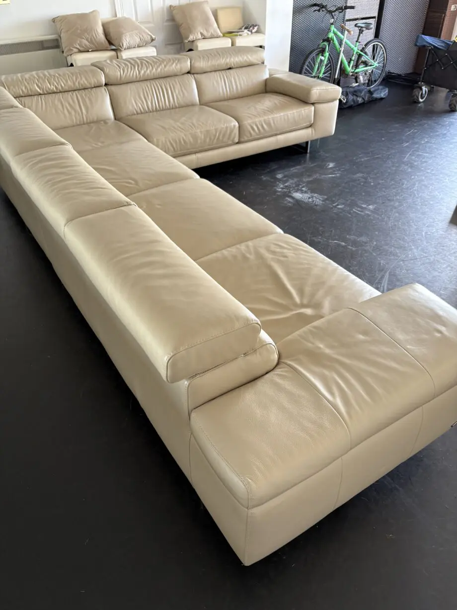 Cream corner sofa