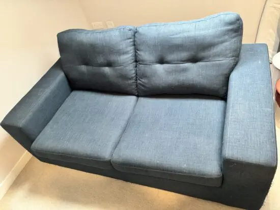 DFS Loco 2 Seater Sofa Bed in Midnight