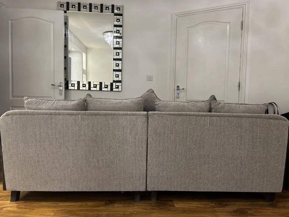 SCS Grey 4 + 2 Seater sofa Set