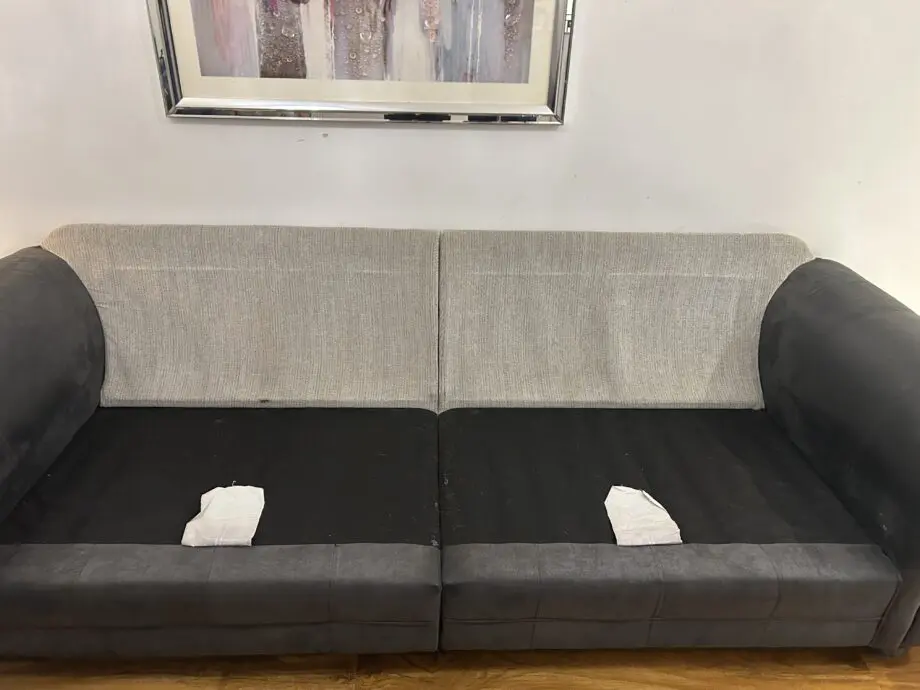 SCS Grey 4 + 2 Seater sofa Set