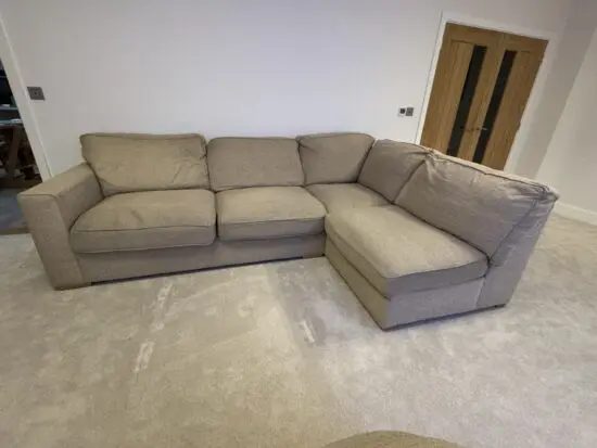 Furniture Village Barley Beige Dune Corner Sofa