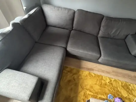 DFS CHARCOAL SOFA BEF