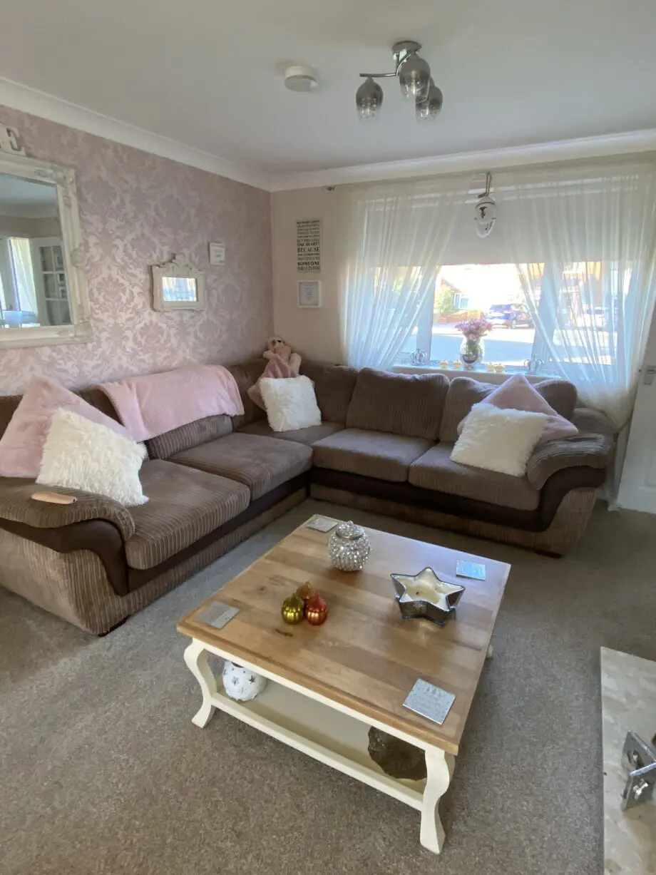 dfs corner sofa with spinny chair