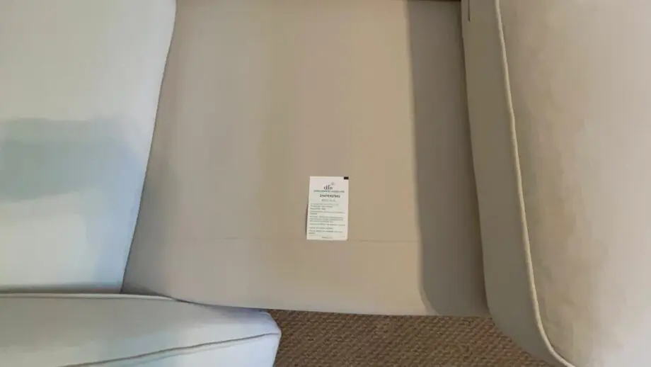 dfs sofas - 3 seater with 2 footstool storage - used
