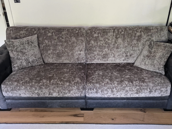 SCS Antonio Anthracite 4 seater sofa