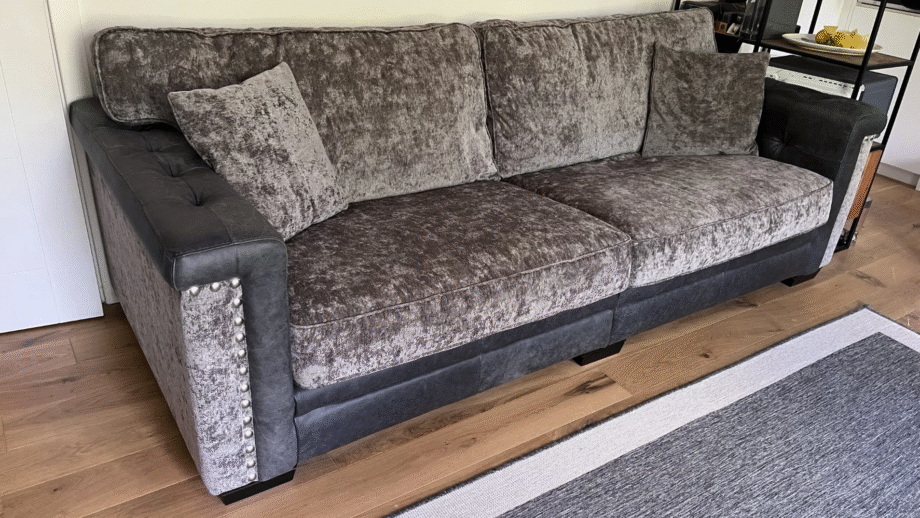 SCS Antonio Anthracite 4 seater sofa