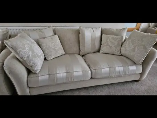 Regency 4 Seater Pillow Back Sofa in Lyon