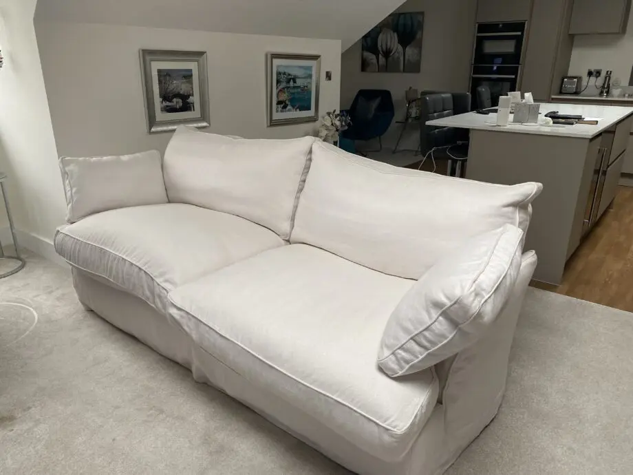 Maker & Son, calico 3 seater sofa