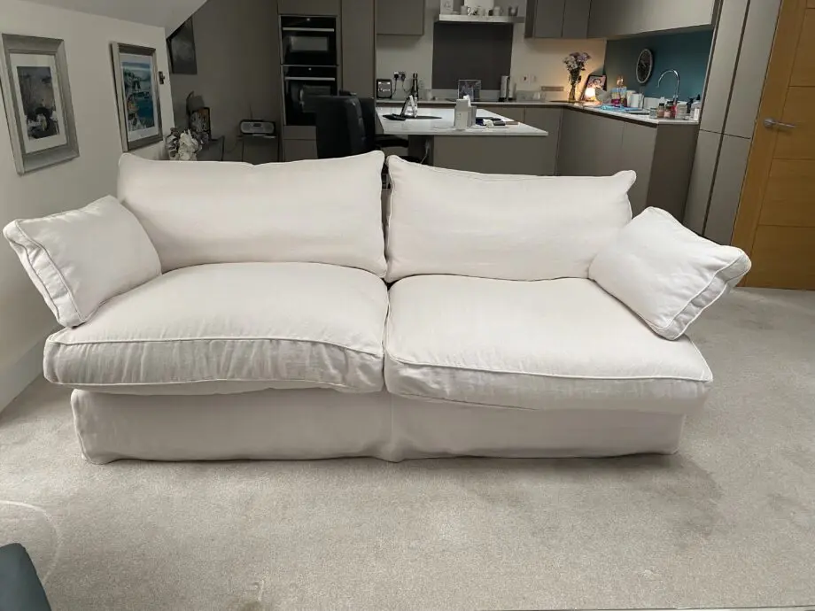 Maker & Son, calico 3 seater sofa