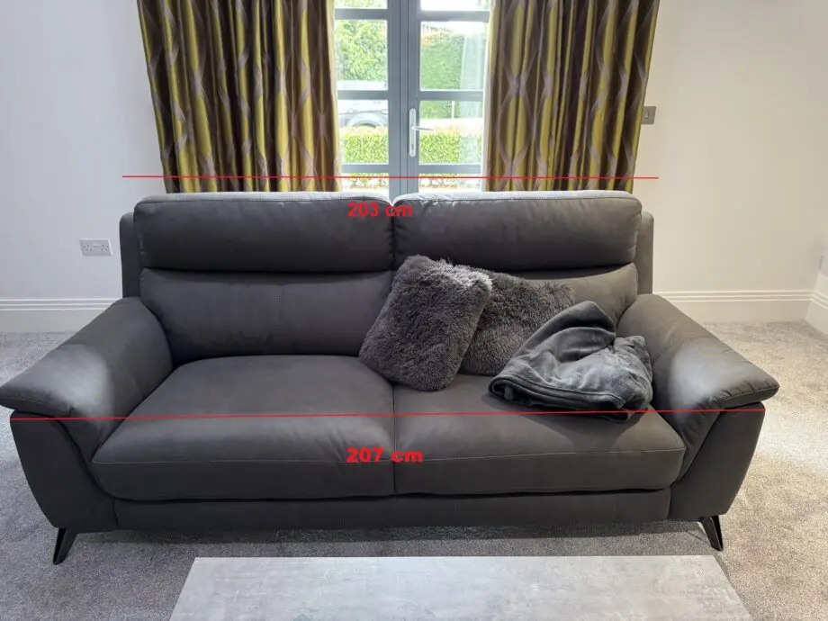 Furniture Village - Charcoal Colour - Contempo Model
