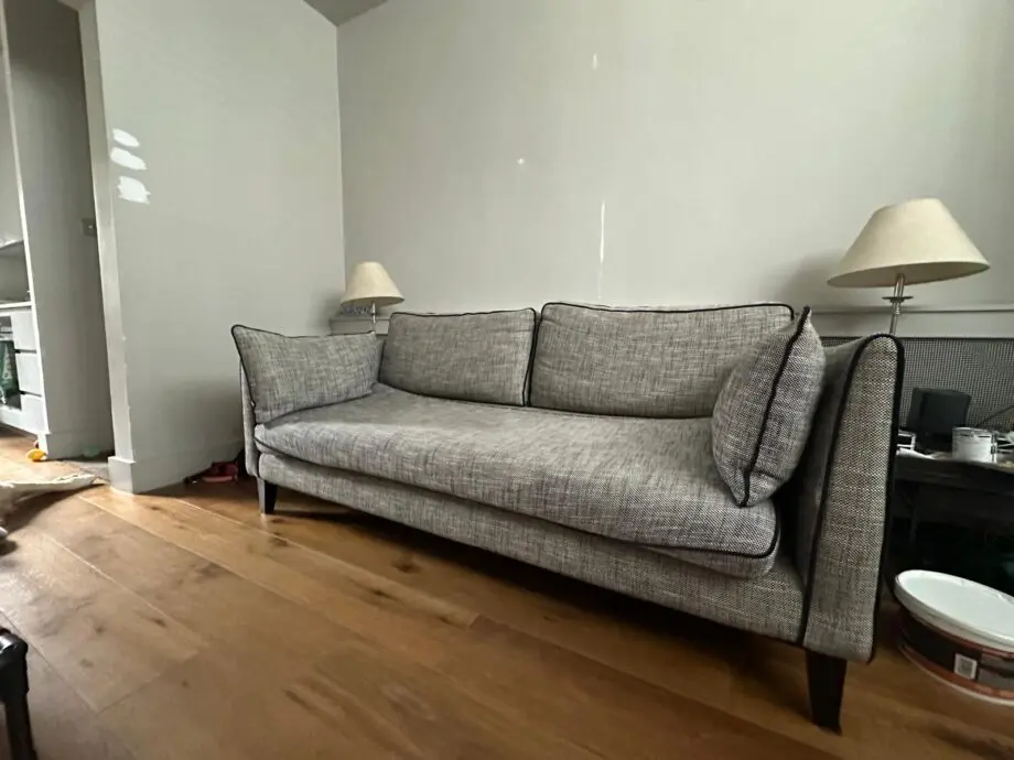 Modern Grey 2-Seater Sofa – Comfort Meets Style