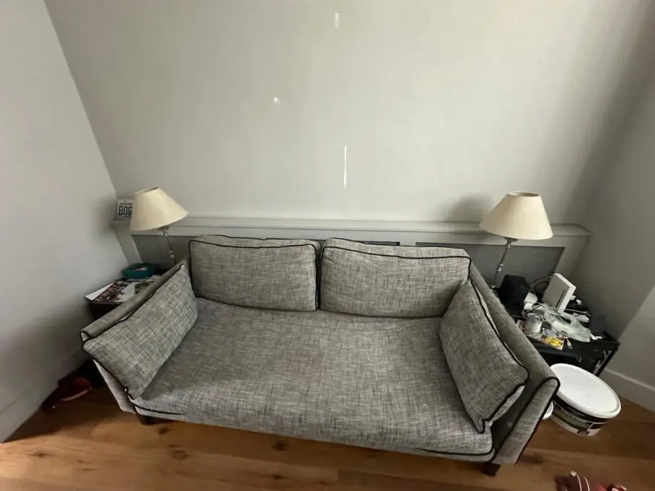 Modern Grey 2-Seater Sofa – Comfort Meets Style