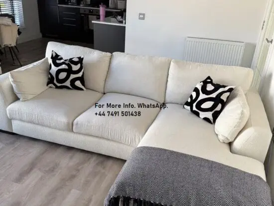 Calix L-Shape High Back Corner Sofa For Sale