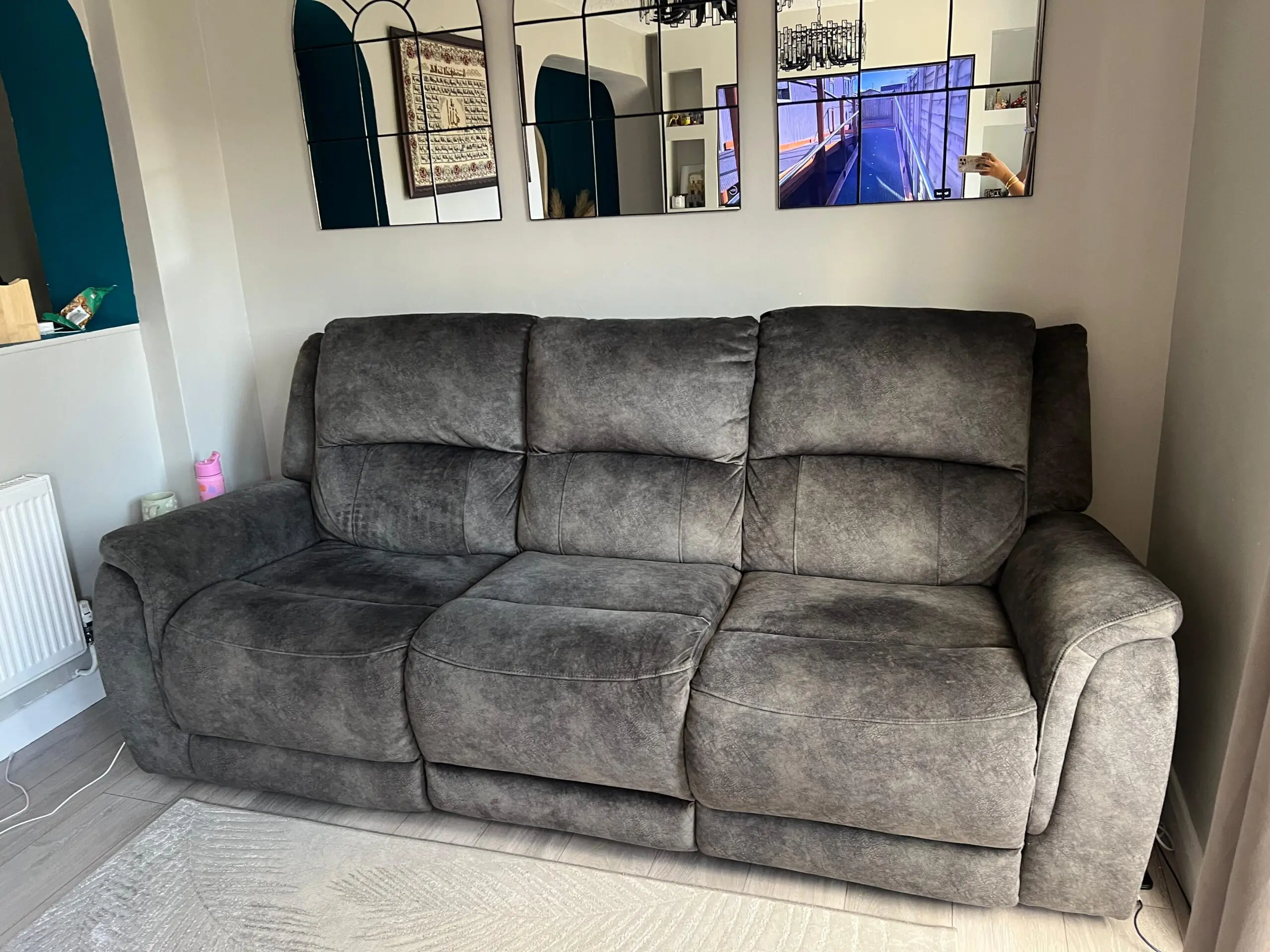 DFS Dylan Express Electric Recliner Sofa