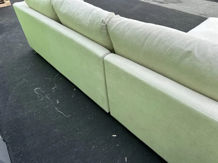 Brand New Loaf Cream L-Shape Corner Sofa For Sale Now