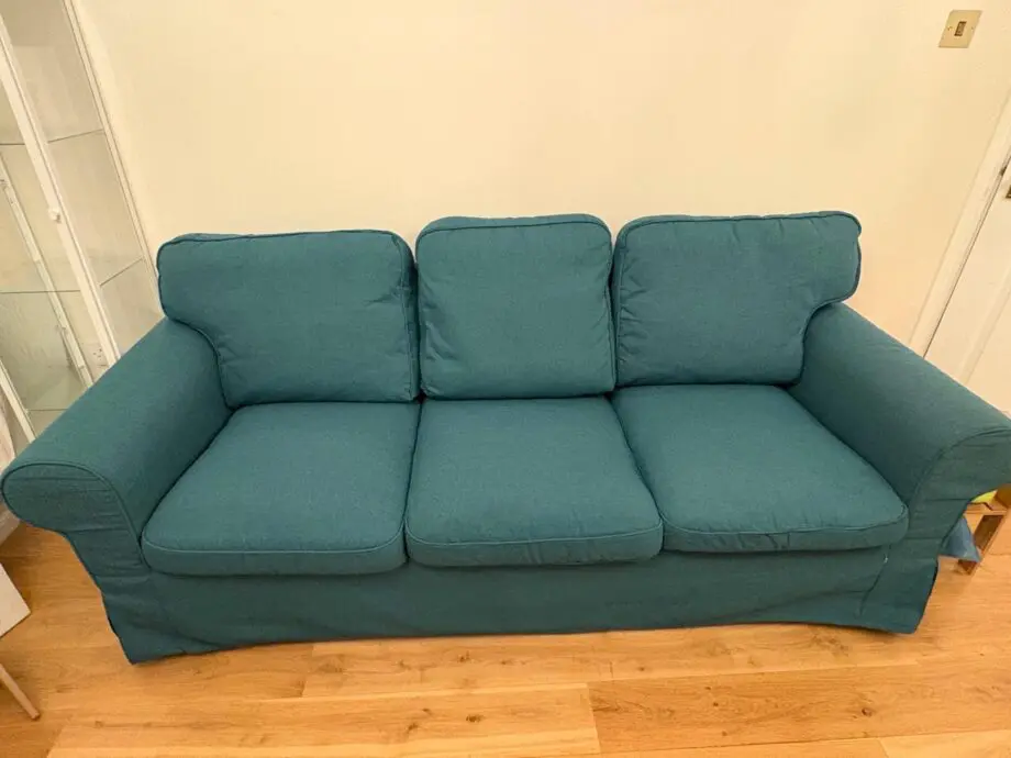 IKEA EKTORP dark blue 3-seat sofa