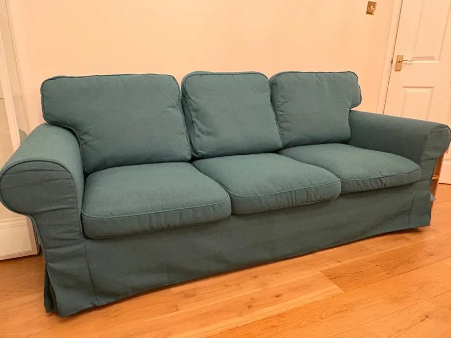 IKEA EKTORP dark blue 3-seat sofa