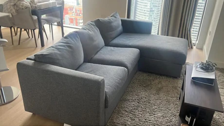 VIMLE NN so3 with chaise longue/Gunnared mgrey GB