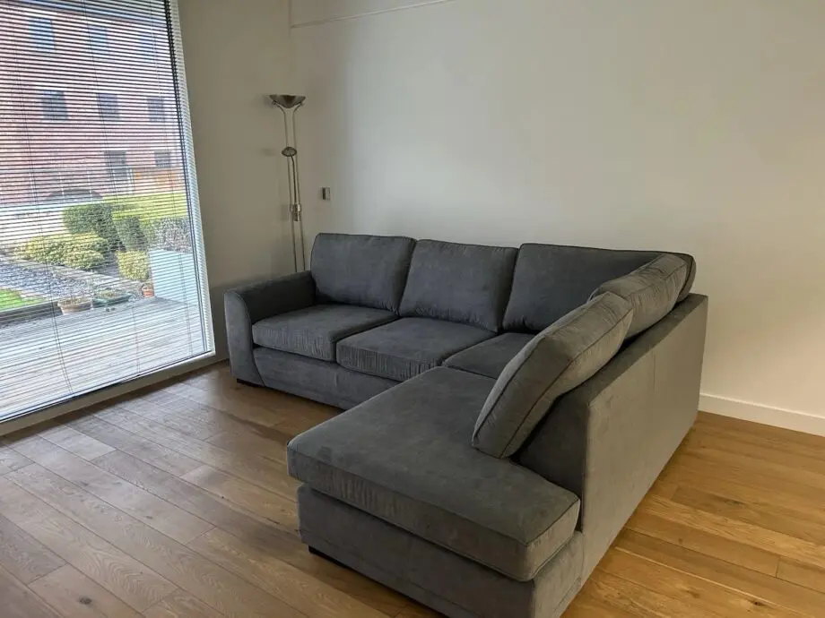 Dfs Orka Sofa Grey Colour High Back Cushions Long-Lasting Use