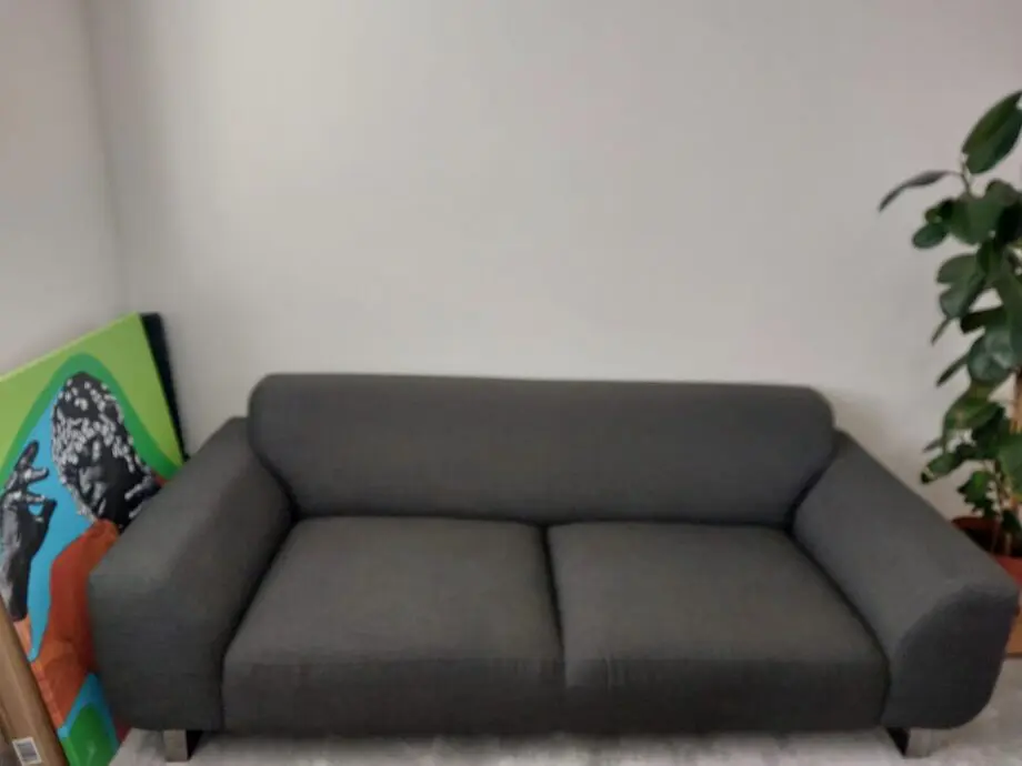 DFS Hardy Charcoal 3-Seater Sofa