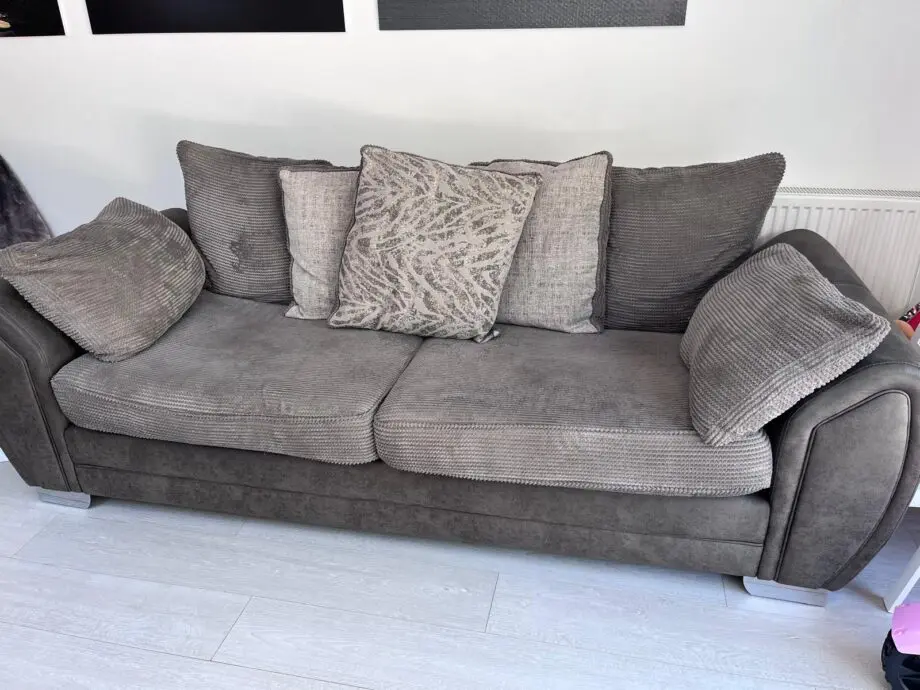 2 x 3 seater sofas