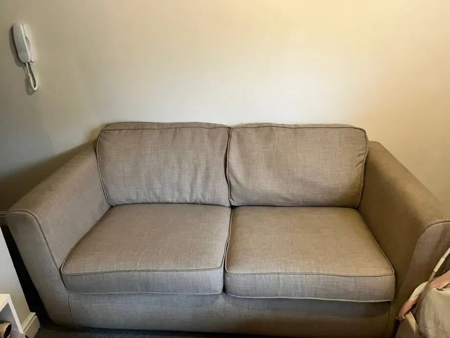 DFS Beige 2 seater sofa