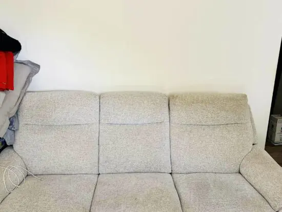 Ebay Greyish 3 seater recliner sofa