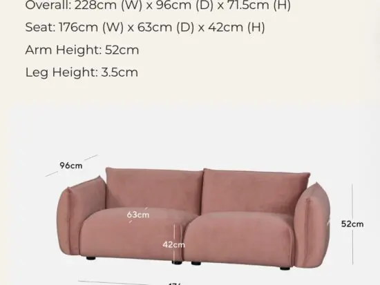 3 seater sofa