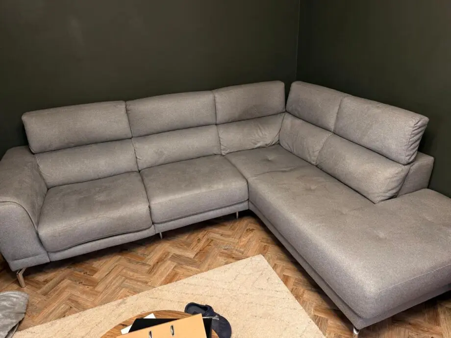 DFS Grey Recliner Corner Sofa
