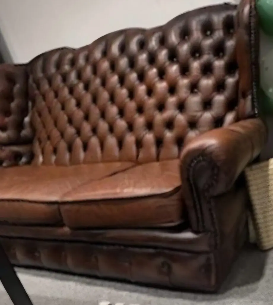 Chesterfield Leather Sofa