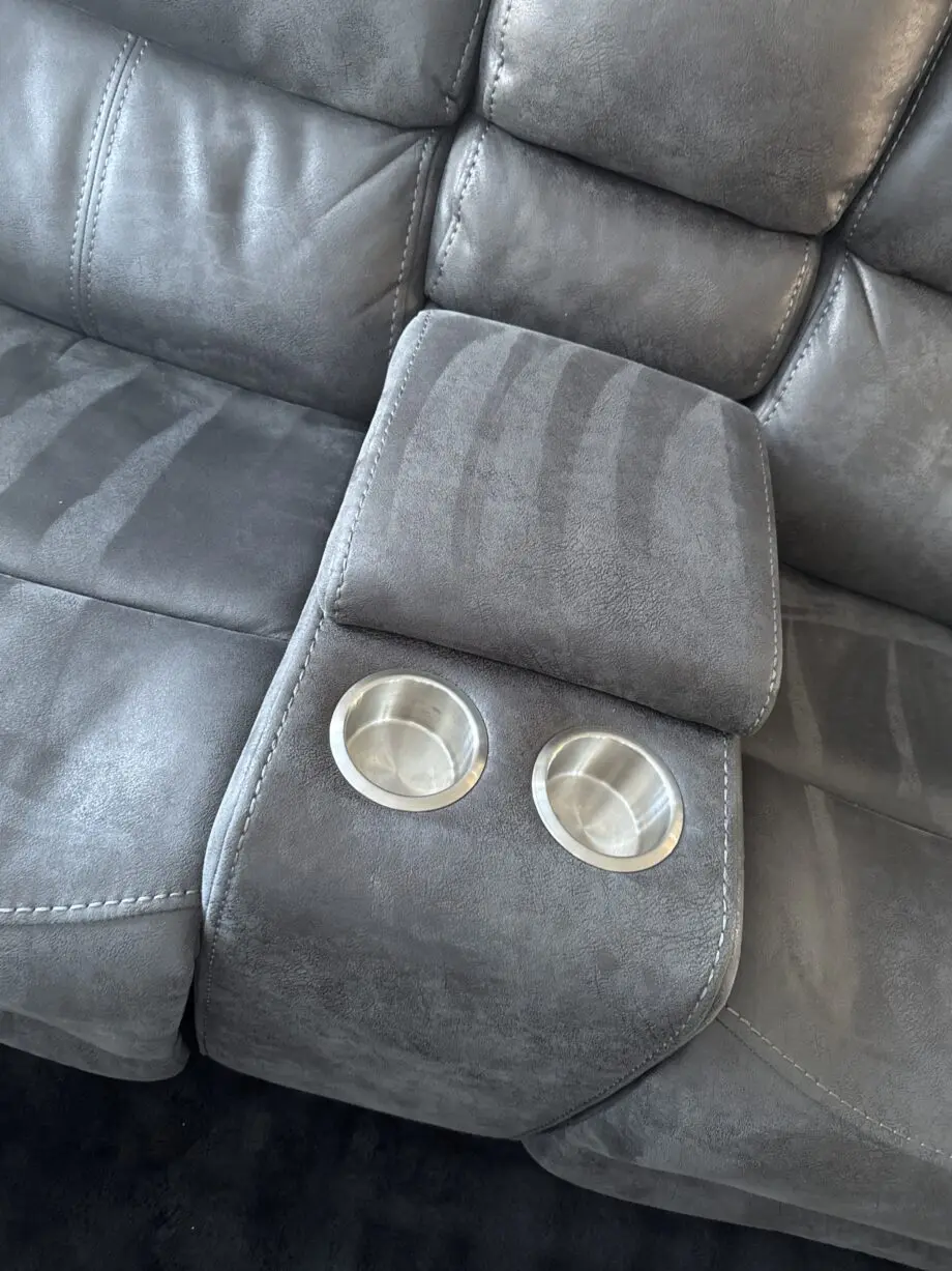 Brown Suede electric recliners