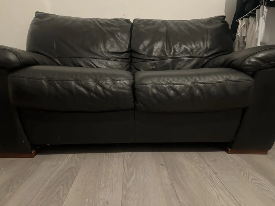 DFS - Black - Pavilion - 2 Seater Sofa