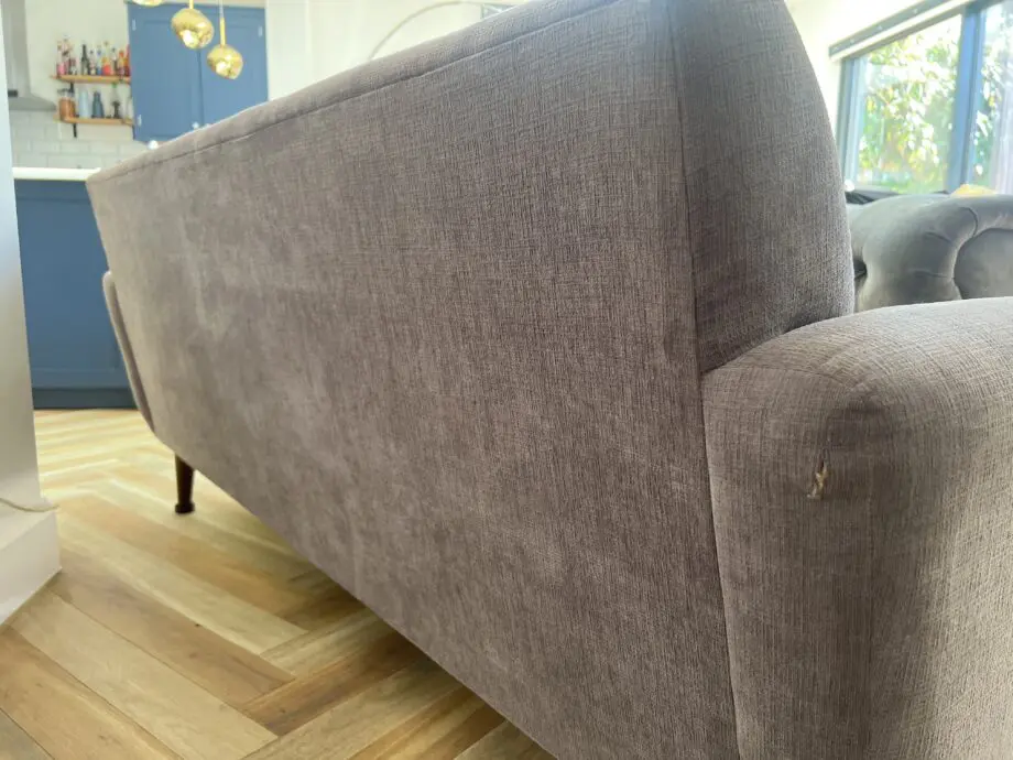 Grey sofa workshop 3 seat sofa good condition