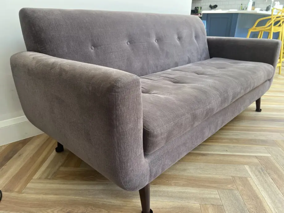 Grey sofa workshop 3 seat sofa good condition
