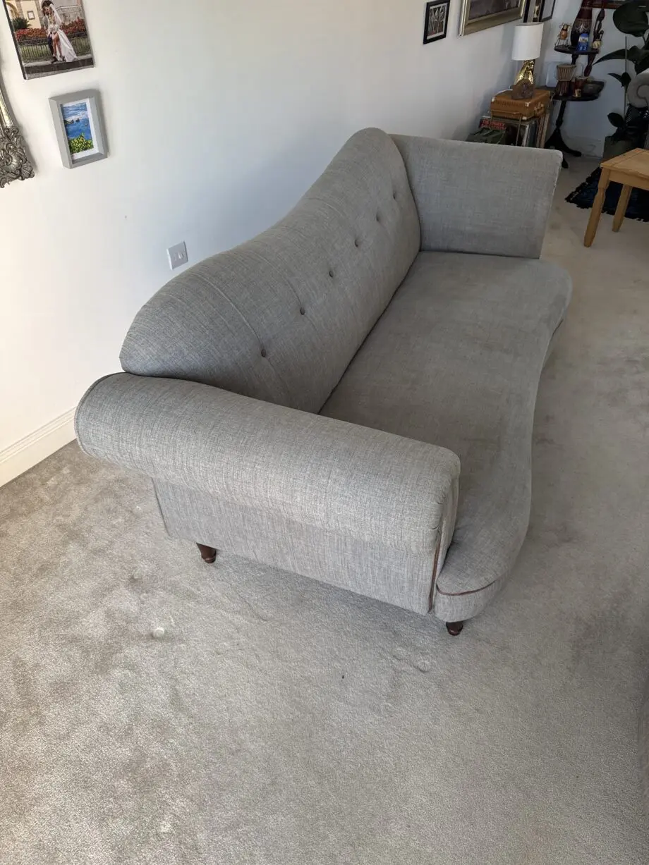 Grey DFS Country House sofa