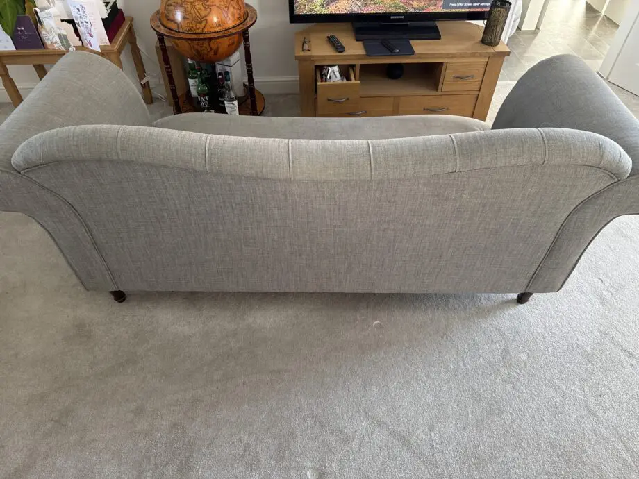 Grey DFS Country House sofa