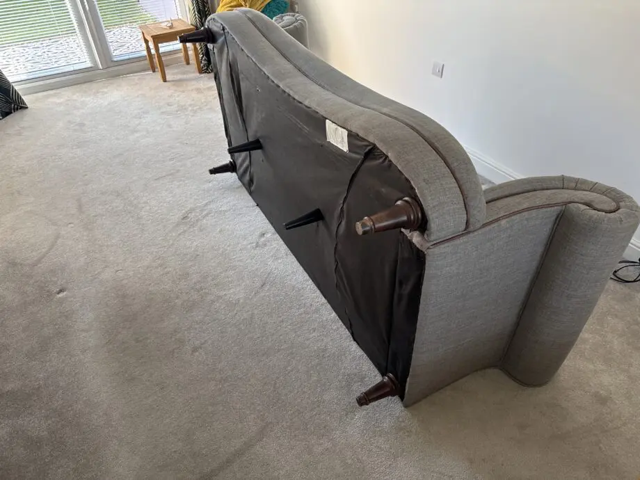 Grey DFS Country House sofa