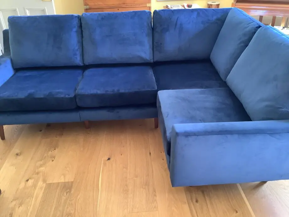 John Lewis Blue Modular 5 seater Corner Sofa