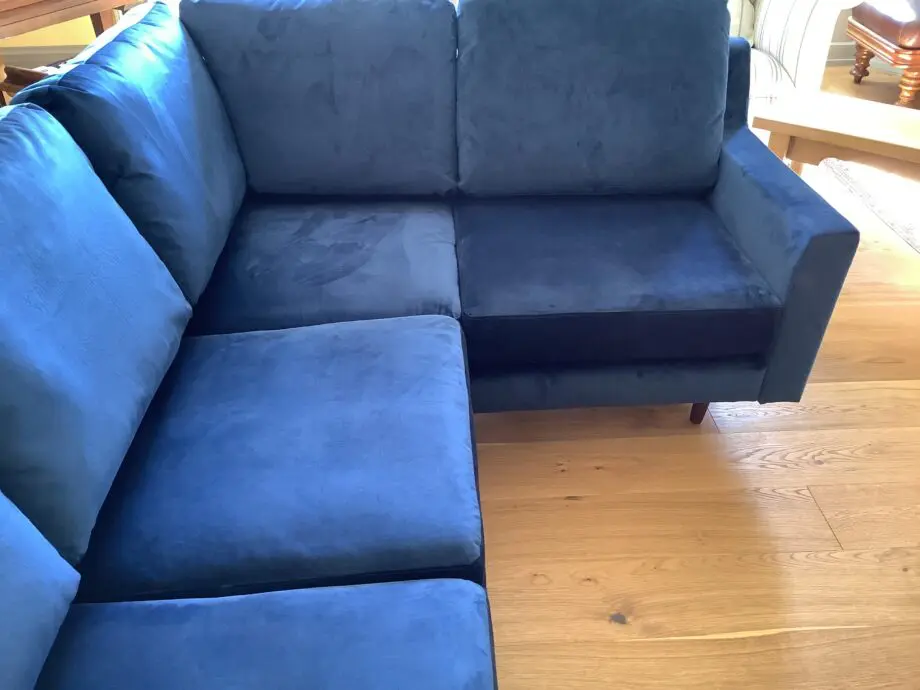 John Lewis Blue Modular 5 seater Corner Sofa
