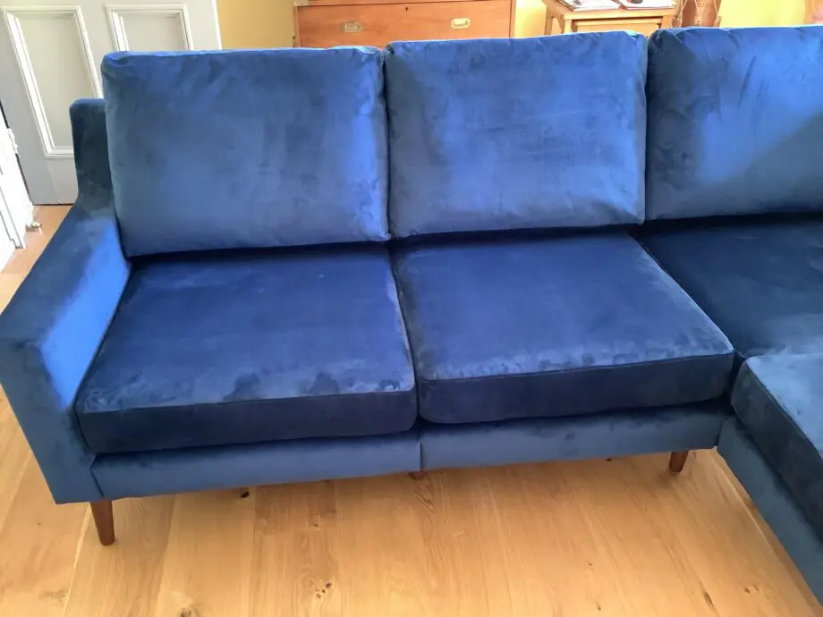 John Lewis Blue Modular 5 seater Corner Sofa