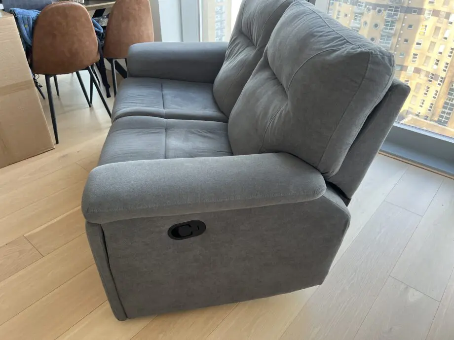 Latitude run manual recliner sofa grey