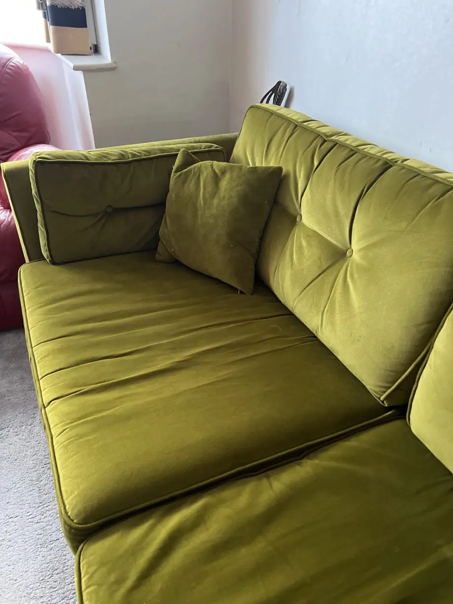 Cricket Green Sofa from Sofology