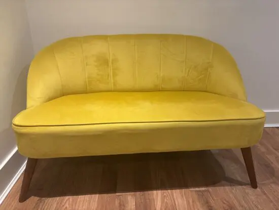 Hoi 2 Seater Velvet Cocktail Sofa