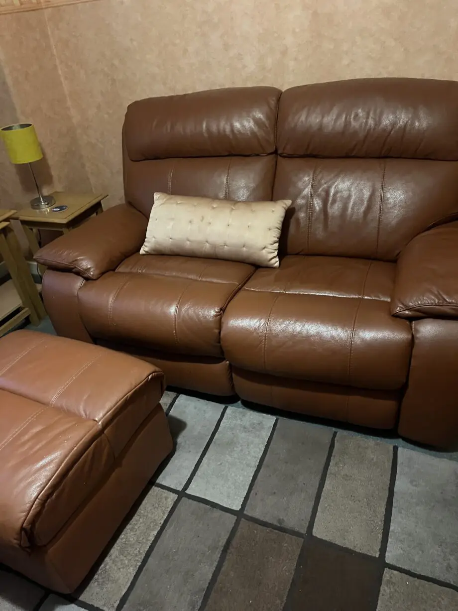 MORENO II 2 seater sofa and 2 MORENO II chairs plus MORENO II stool