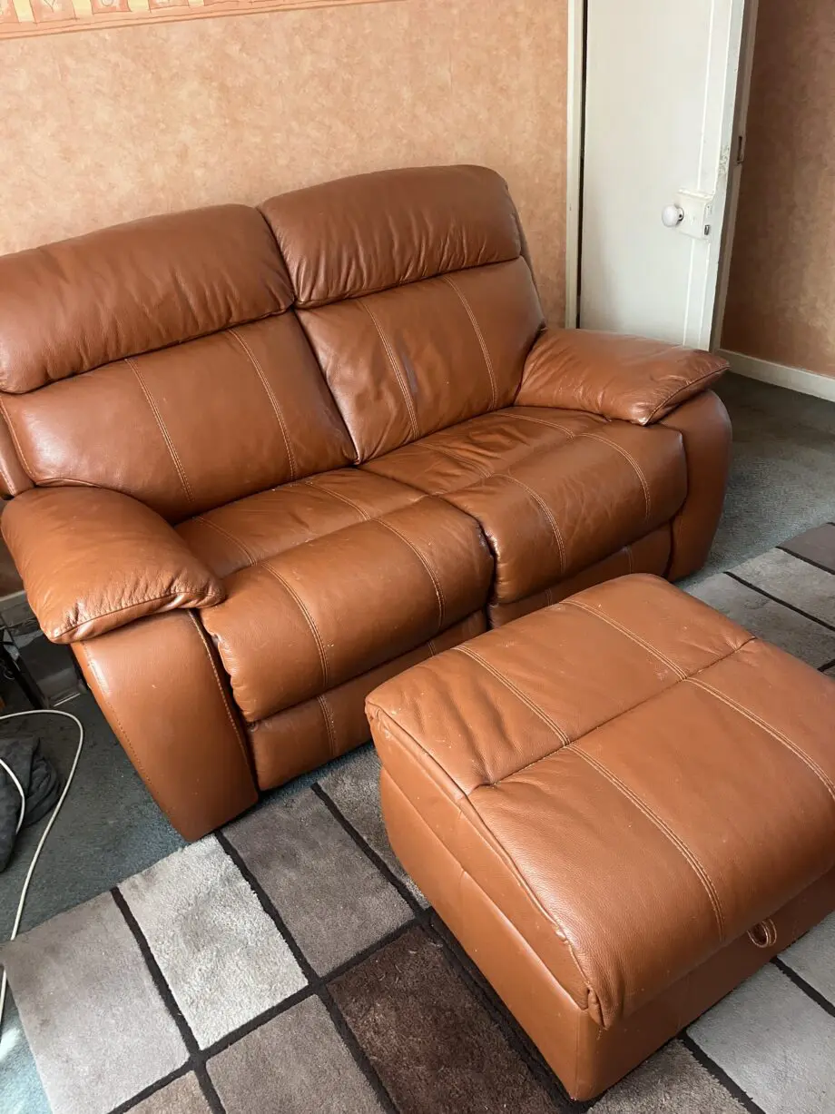 MORENO II 2 seater sofa and 2 MORENO II chairs plus MORENO II stool