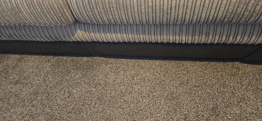 DFS jumbo cord sofa