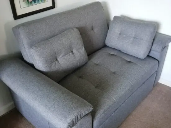 Homcom click clack sofa bed
